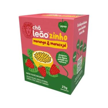 Imagem de Chá Leãozinho Sabor Morango & Maracujá 10 Sachês