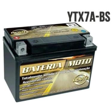 Imagem de Route Ytx7a-bs P/ Motos Burgman 125/xlr 125/mir 150