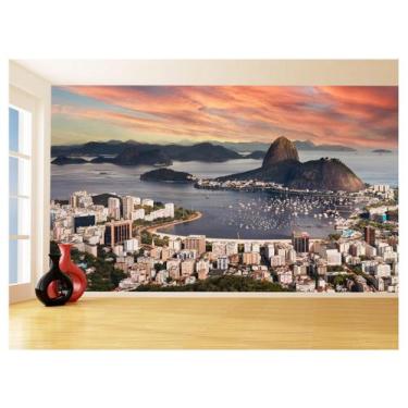Imagem de Papel De Parede Cidade Rio De Janeiro Por Sol 3,5M Ncd328 - Você Decor