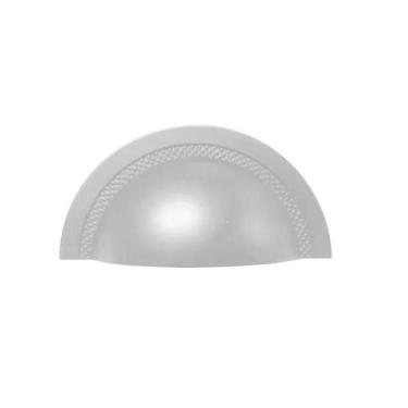 Imagem de Puxador Para Móvel Concha Shell 64mm Branco Zen Design
