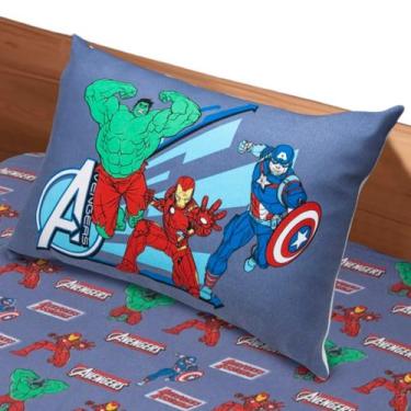 Imagem de Jogo de Lençol Marvel Capitão América Hulk Homem de Ferro - Shopviews