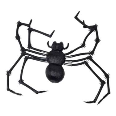 Imagem de Inseto De Brinquedo Aranha Viúva Negra 20cm Terror Halloween - Brasilf