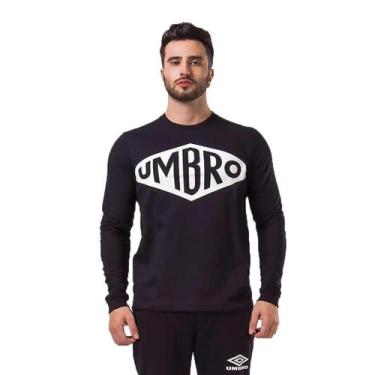 Imagem de Blusão Masculino Umbro Heritage, G, Preto, Masculino