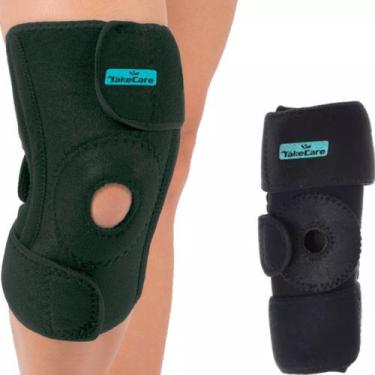 Imagem de Joelheira Ajustável Ortopédica Neoprene Artrose Dor Joelho - Take Care