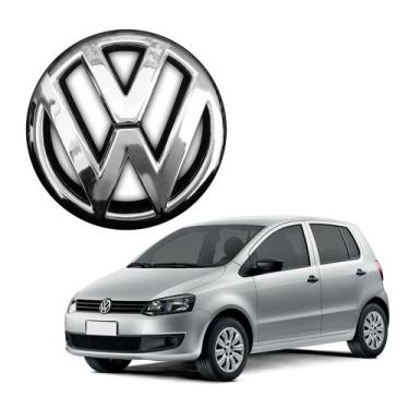 Imagem de Emblema Grade Dianteira Vw Fox G2 2010 2011 2012 Cromado - Blawer