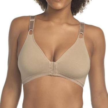 Imagem de Sutiã Sustentação DeMillus 61054 Cotton, 50, Bege rosado