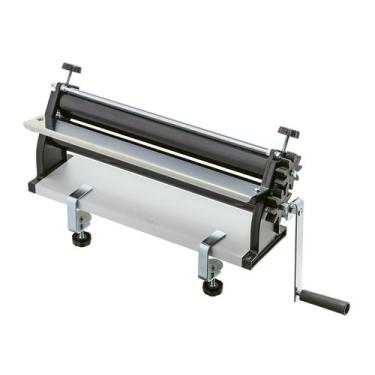 Imagem de Cilindro Manual Inox Massas Pão Pastel Pizza 40Cm - Malta, Preto