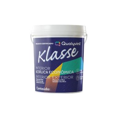 Imagem de Tinta Acrilica Fosco Economica 3,6L Klasse Cor Elefante - QUALYVINIL, 