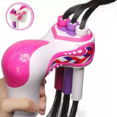 Imagem de Kit Trançador De Cabelo Trança Mania Penteados Automático - Futuro Kid