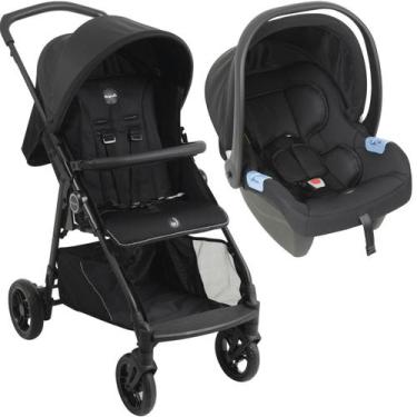 Imagem de Carrinho de Bebe Passeio Bebe Conforto Burigotto Lui Grafite