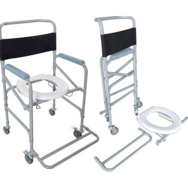 Imagem de Cadeira de banho Higiênica Dobrável D30 Dellamed