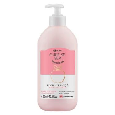 Imagem de Loção Hidratante Desodorante Corporal Cuide-se Bem Flor de Maçã 400ml 