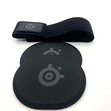 Imagem de LZYDD Capa magnética 2 em 1 com faixa de cabeça para SteelSeries Arctis Pro High Fidelity Gaming Headset/Arctis Pro Fone de ouvido sem fio para jogos (cor 1-azul)