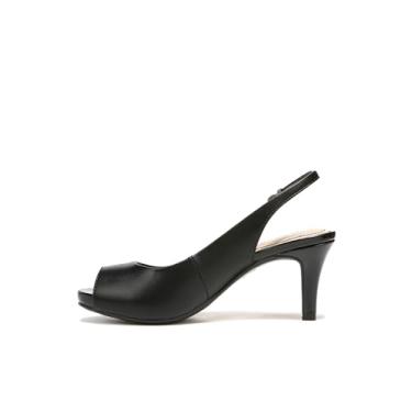 Imagem de LifeStride Sandália feminina Teller Dress, Preto liso, 7 Wide