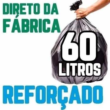 Imagem de Saco Para Lixo 60 Litros Super Resistente 200 Unidades 63x80 - HIGIPAC