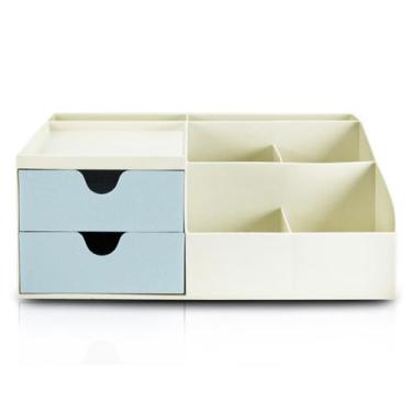 Imagem de Organizador de Mesa Multifuncional Lifestyle Jacki Design Azul