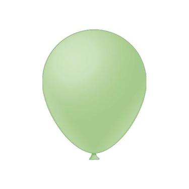 Imagem de Balão de Festa Látex Liso - Verde Limão - Festball - Rizzo