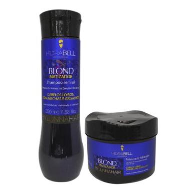 Imagem de Kit Matizaçao Blond - Desamarelador de Cabelos Loiros Hidrabell