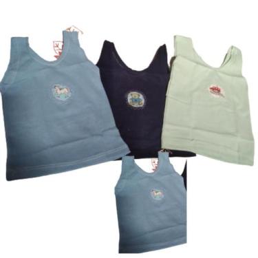 Imagem de Kit 06 camisetas para bebe recem nascido menino - KEG