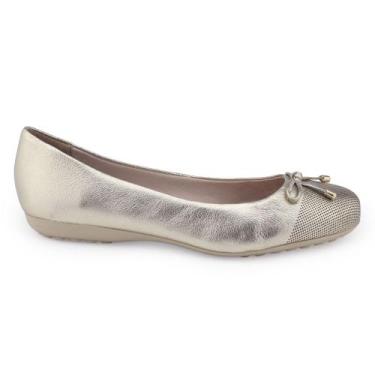 Imagem de Sapatilha Bottero 353601 couro Botpoppy Verão XXIII, Dourado, 35