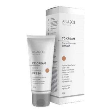 Imagem de Anasol cc cream facial fps 80 40g - Dahuer Ltda, 1, 40g