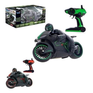 Imagem de Moto C/r 7 Funções 1:18 Recarreg Crazo Controle Remoto C/luz - Outro