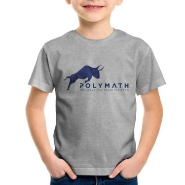 Imagem de Camiseta Infantil Polymath The Securities Token Platform - Foca na Mod