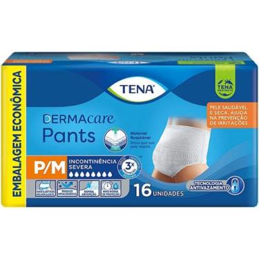 Imagem de Roupa Íntima Tena Pants Dermacare P/M - 16 unidades