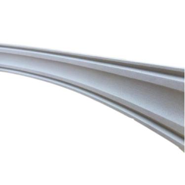 Imagem de Boiserie Moldura Roda Meio Eva Autoadesivo e Flexível Terra 2,5cm x 8m