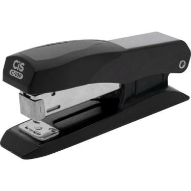 Imagem de Grampeador Metal CIS C-10P 26/6 para 25 Folhas Preto - Sertic