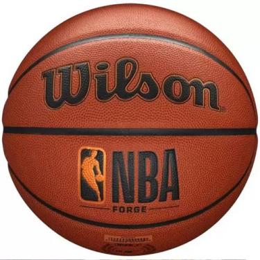 Imagem de Bola de Basquete NBA Wilson Forge, Único, Laranja