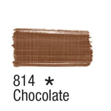 Imagem de Tinta Tecido Fosca 37ml Tons Escuros - Acrilex, 814 - CHOCOLATE