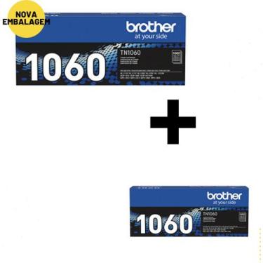 Imagem de Kit  2 Toners Originais Brother Tn-1060 Dcp-1602 Hl-1212w 1617 Hl1202