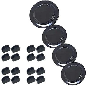 Imagem de Espalhador + Borracha Da Grelha Cooktop Fogão Fischer 4 Boca - Valtec 