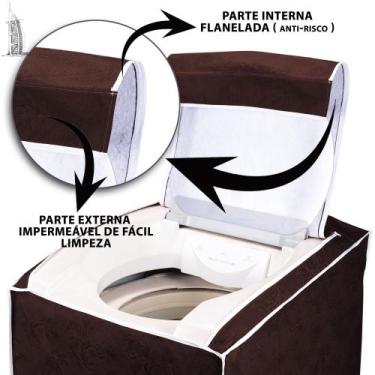 Imagem de capa de máquina de lavar roupas de 10kg a 12 kg - fante, café