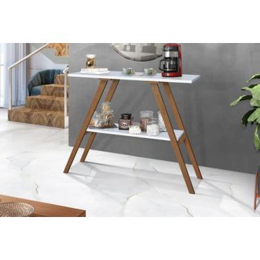 Imagem de Buffet Aparador Sala Cantinho Café Pé Madeira -Retro - Moderno - Aqui 