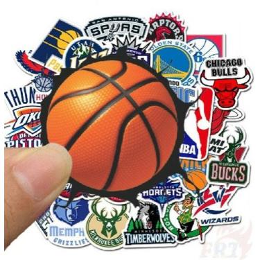 Imagem de 33 PÇS Adesivo de Vinil da NBA Retrô para Skate Notebook - PGG Impress