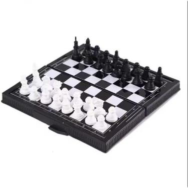 Imagem de Jogo Xadrez e Dama Magnético com 57 peças N2442836 - Quanhe