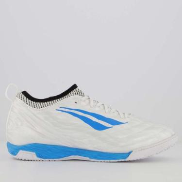 Imagem de Chuteira Penalty Brasil 70 Locker XXI Futsal Branca, 42