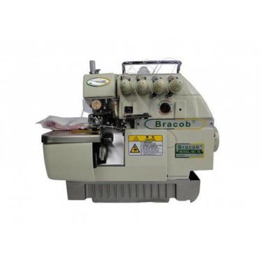 Imagem de Máquina de Costura Industrial Overlock Ponto Cadeia Completa, 2 Agulha