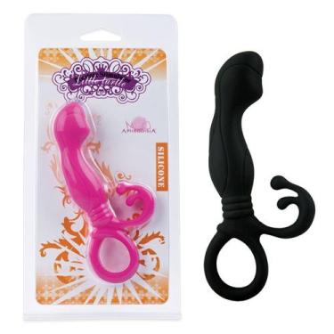 Imagem de Plug Anal com estimulador e alça de segurança - Sexshop - Adtoys