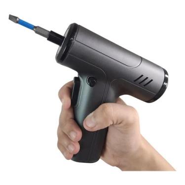 Imagem de Parafusadeira Chave de Fenda Elétrica 29 Bits 300 RPM Bateria Maleta P