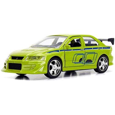 Imagem de Brian's Mitsubishi Lancer Evolution VII Green "Fast & Furious" Movie 1/32 Diecast Model Car by Jada