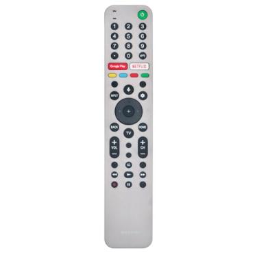 Imagem de RMF-TX600U Controle remoto substituído por voz adequado para Sony OLED TV XBR-75X955G XBR-85Z8H XBR-55X950G XBR-77A9G XBR-49X950H XBR-98Z9G XBR-65X950G XBR-75X950G