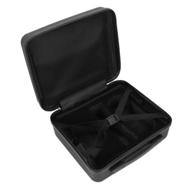 Imagem de Mini Estojo de Viagem para Satélite, Revestimento Rígido de Nylon Com Absorção de Choque à Prova de água, Bolsa de Transporte para Equipamento de Antena Portátil Com Interior de