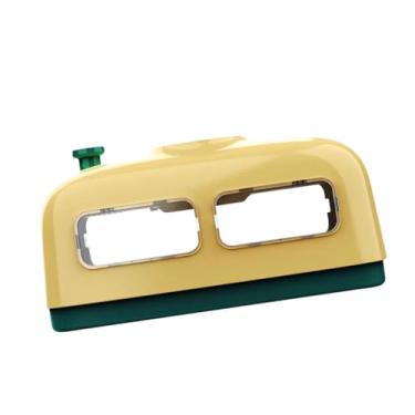 Imagem de Baoblaze Incubadora manual de ovos, incubadora leve para ovos de aves, 8 incubadoras para ovos de codorna, frango, Amarelo Verde