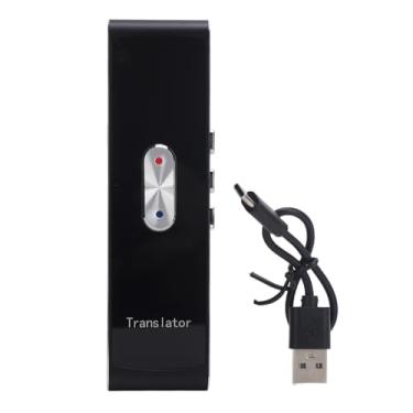 Imagem de Dispositivo Tradutor de Idiomas Em Tempo Real, Tradução Em Vários Idiomas Conexão Em Tempo Real Tradutor de Voz Portátil para Negócios de Aprendizagem de Viagens Ao Ar Livre