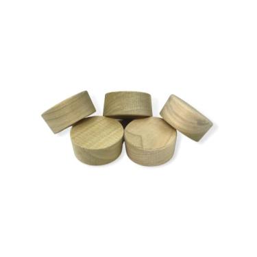 Imagem de Balsam Point Workshop Barril de Vinho Bourbon de Madeira de Choupo de 2 Polegadas, Plugue de Rolha para Barril - Ótimo para Cervejeiros Caseiros, Destiladores E Entusiastas Do Vinho (Pacote com 5)