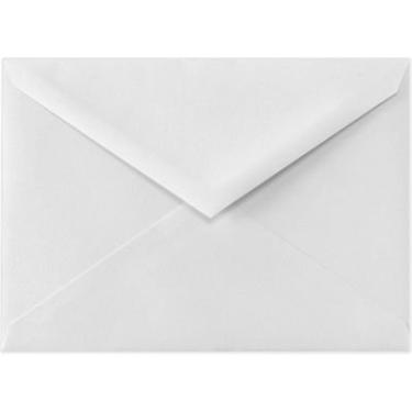 Imagem de Envelopes de barra de 5 1/2 (4 3/8 x 5 3/4) - 32 kg. Branco brilhante - Pacote com 50