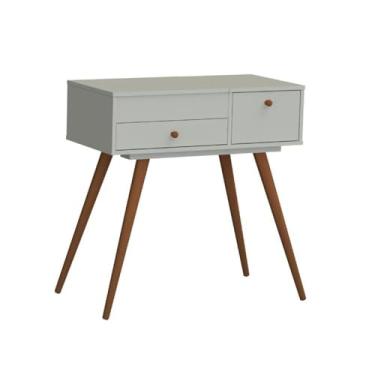 Imagem de Penteadeira com Espelho Retrô Cristal Olivar Off White